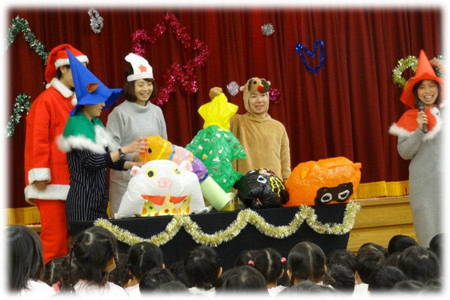 いづみ幼稚園のクリスマス会