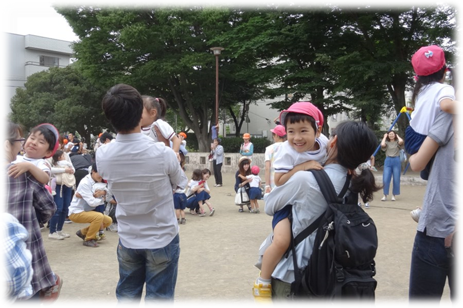 日曜参観日の様子