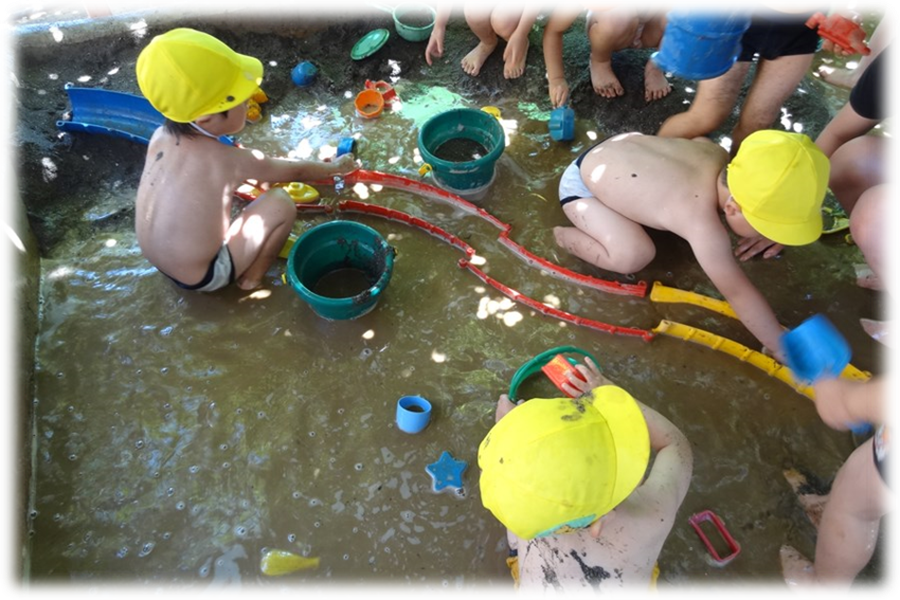 いづみ幼稚園の夏期保育