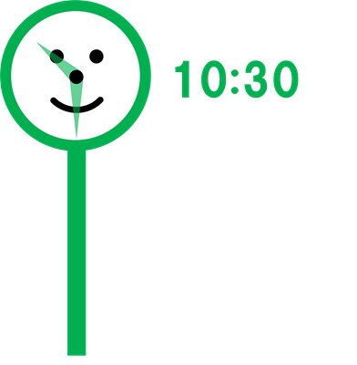 今日の遊びの開始時間